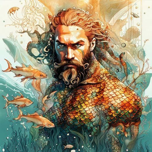 Aquaman AI Interpretation