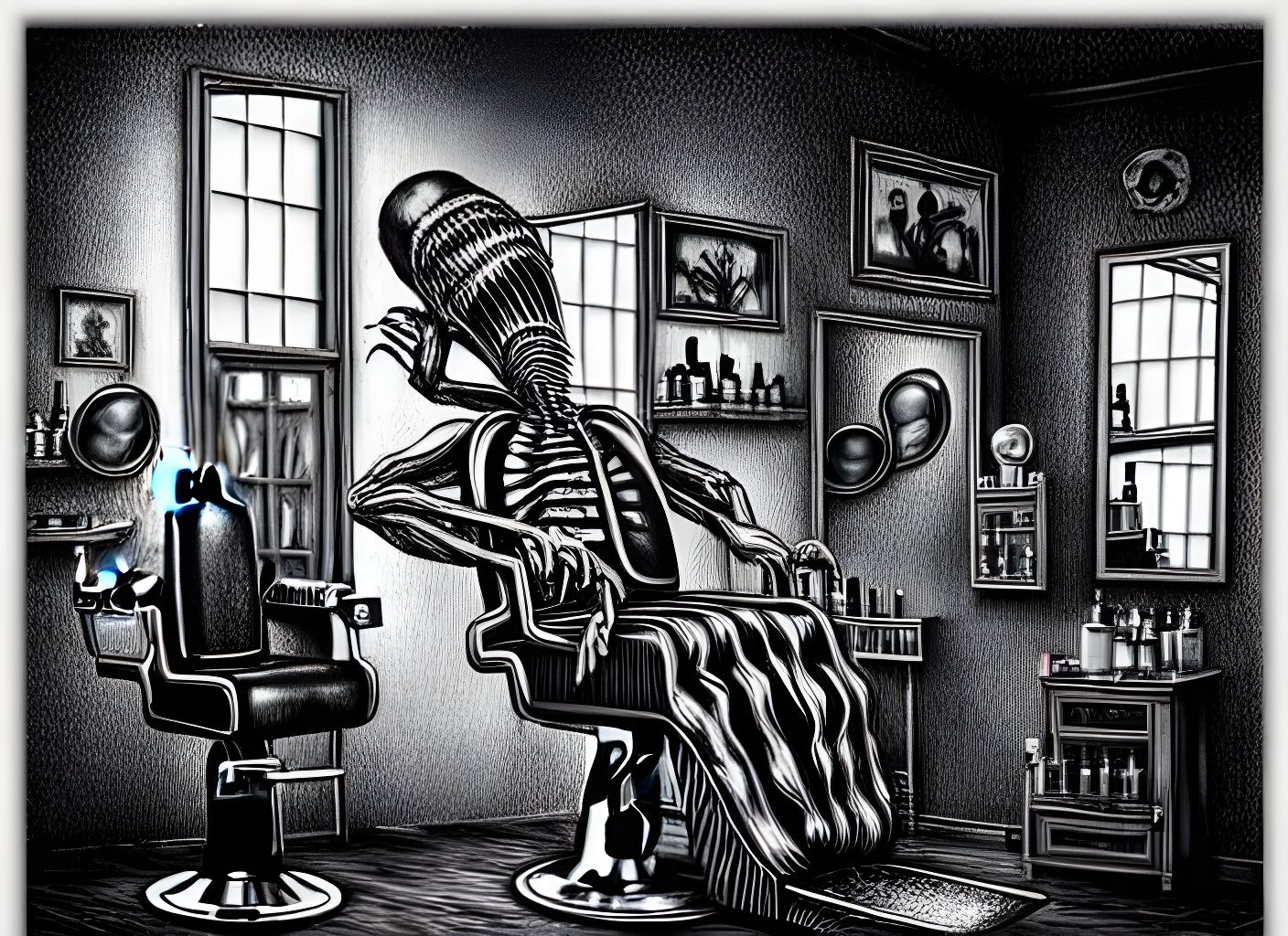 Lovecraft's Barber Shop