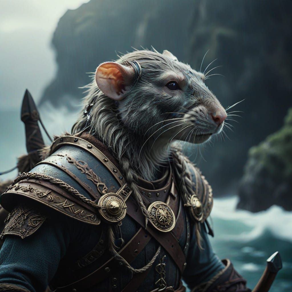 Viking Rat God of the High Seas
