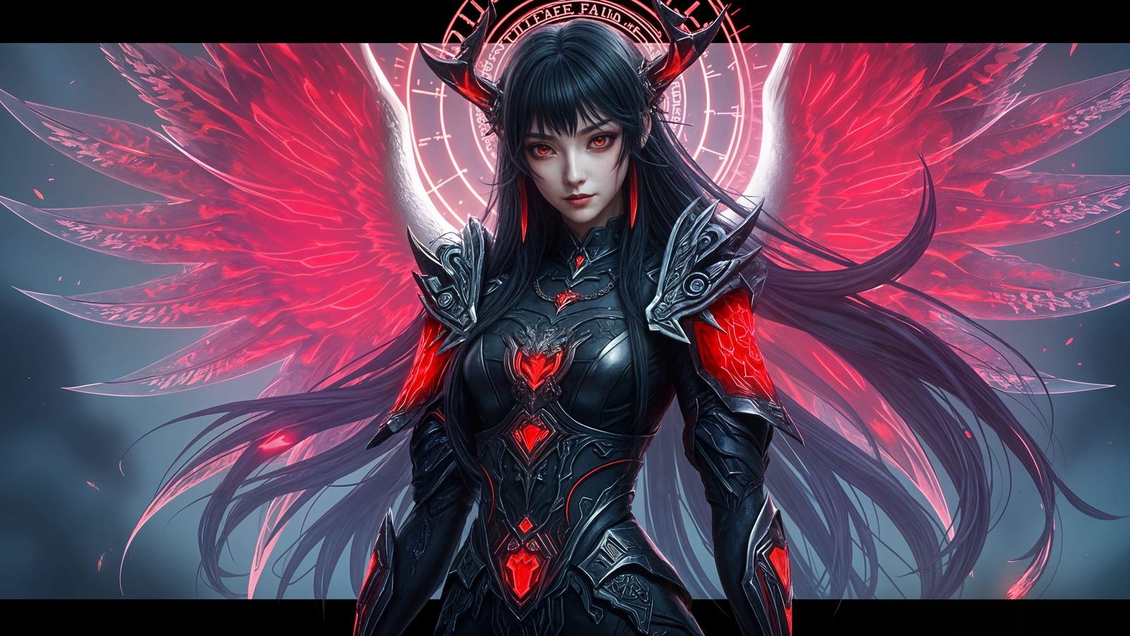 Anime Underworld Goddess in 3D Digital Art