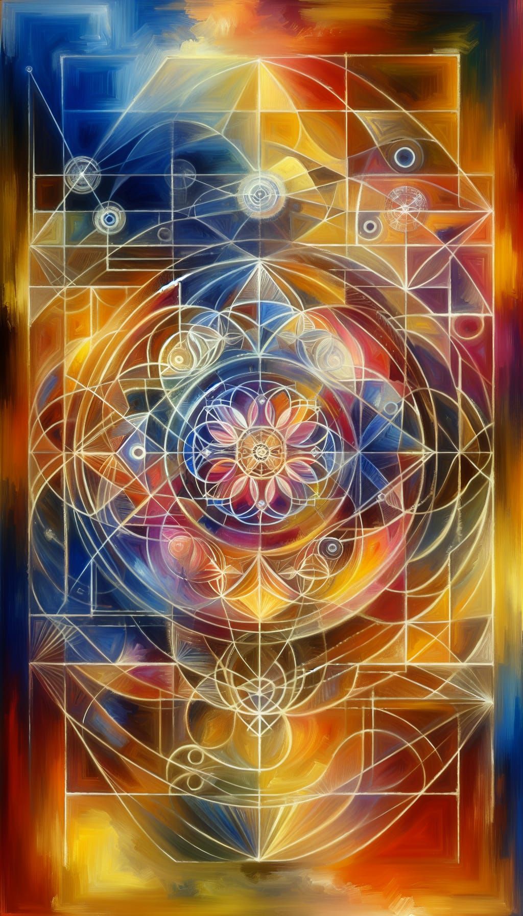 Sacred geometry art