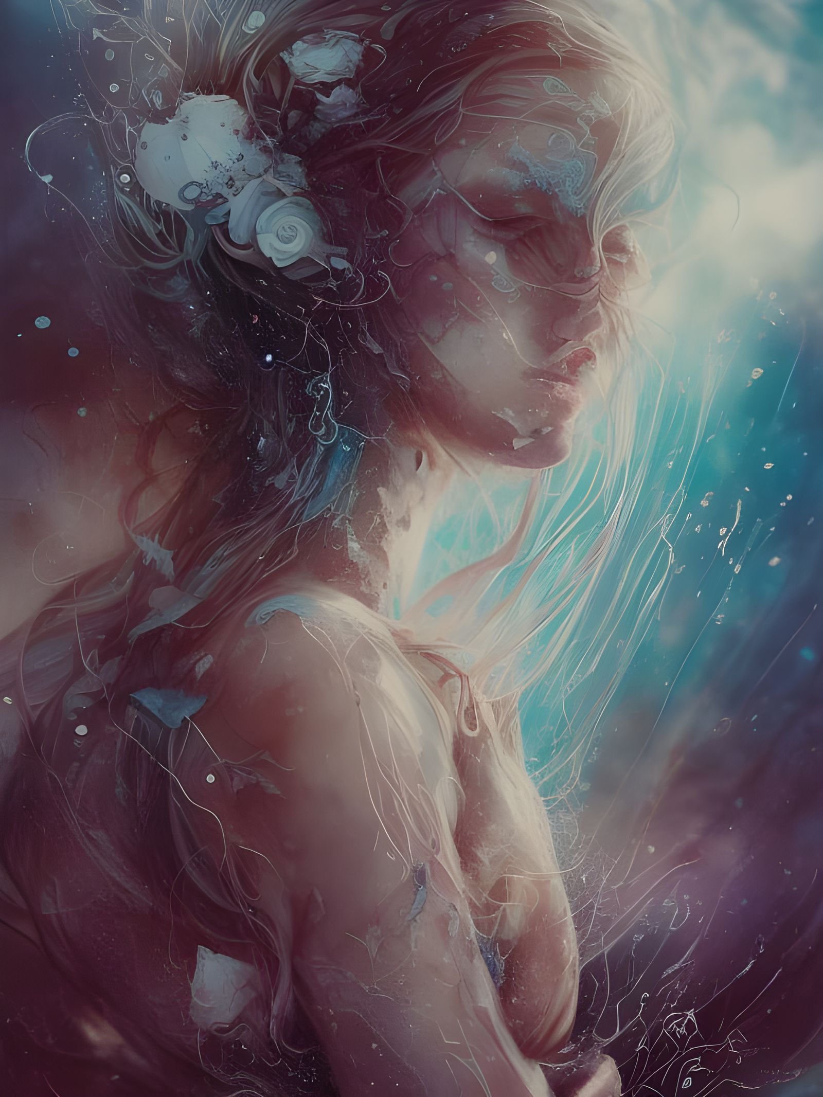 Enchanted Ocean Realms in Hyper-Realistic Style