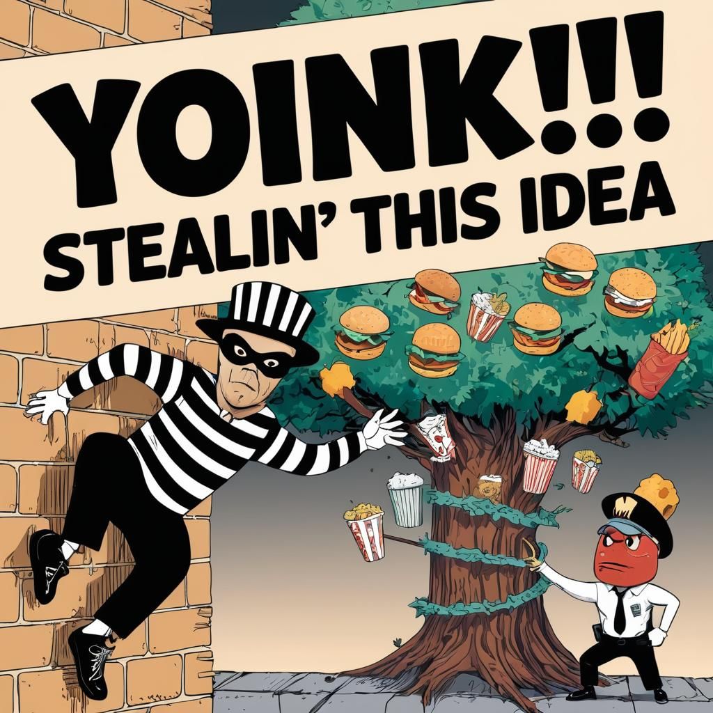 Comical Robbery at the Magical Food Tree