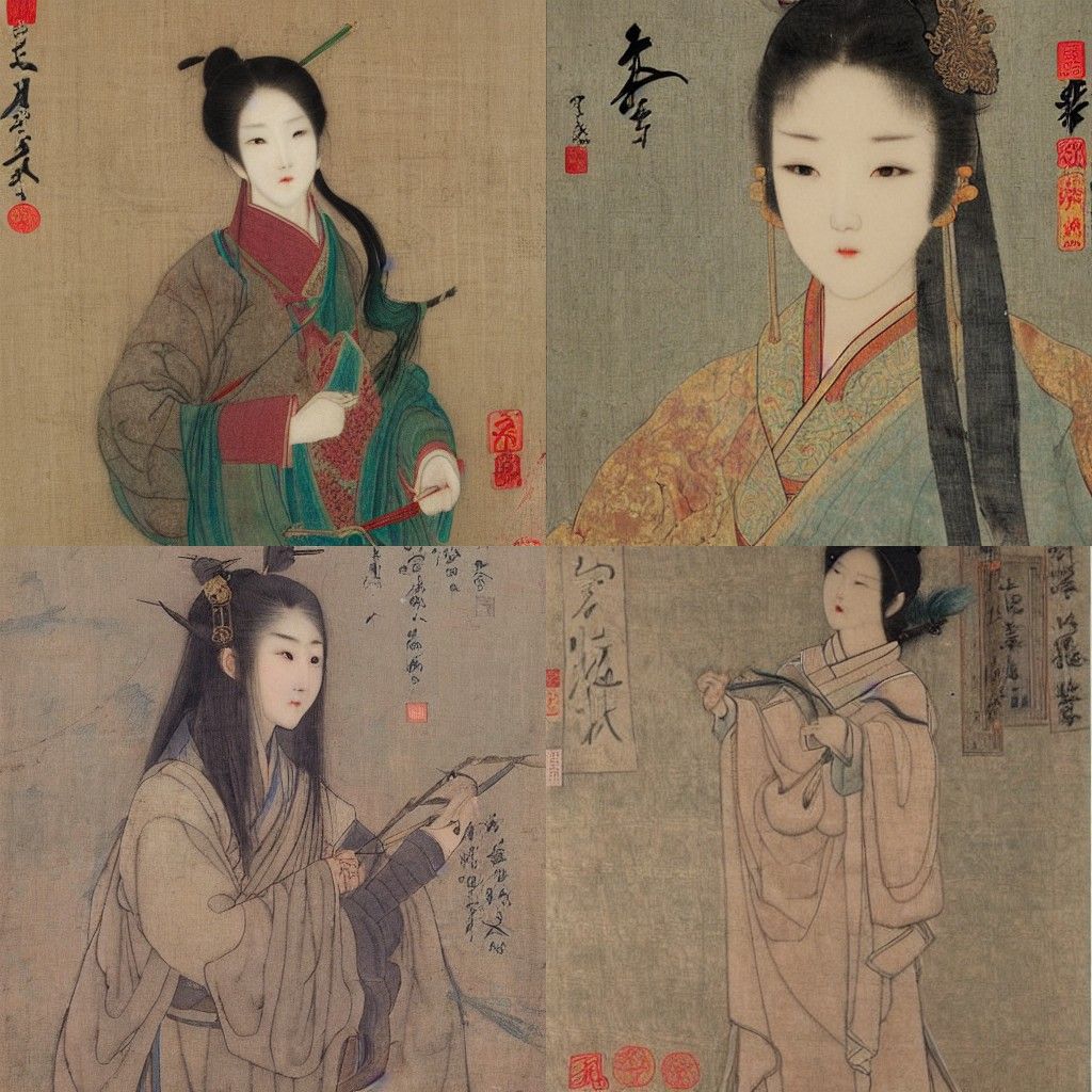 Contemplative Figure in Soft Lighting