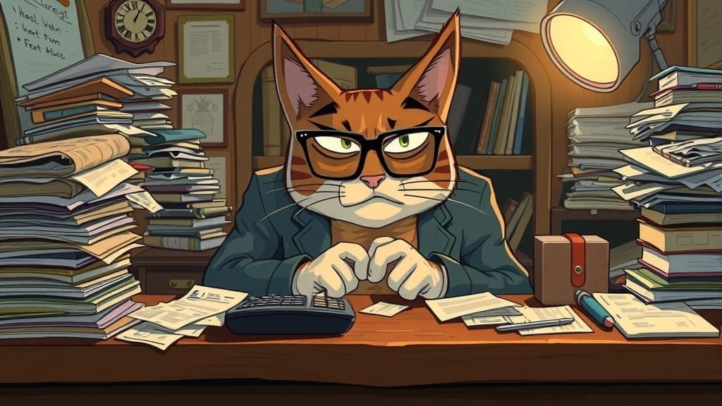 Feline Taxpayer in Disarray