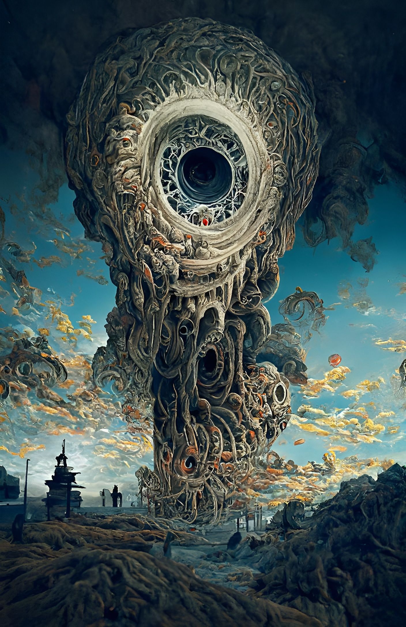 Spiraling World of Enigmatic Horrors