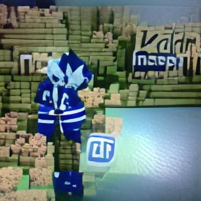 Nazem Kadri Toronto Maple Leafs Minecraft Rendering