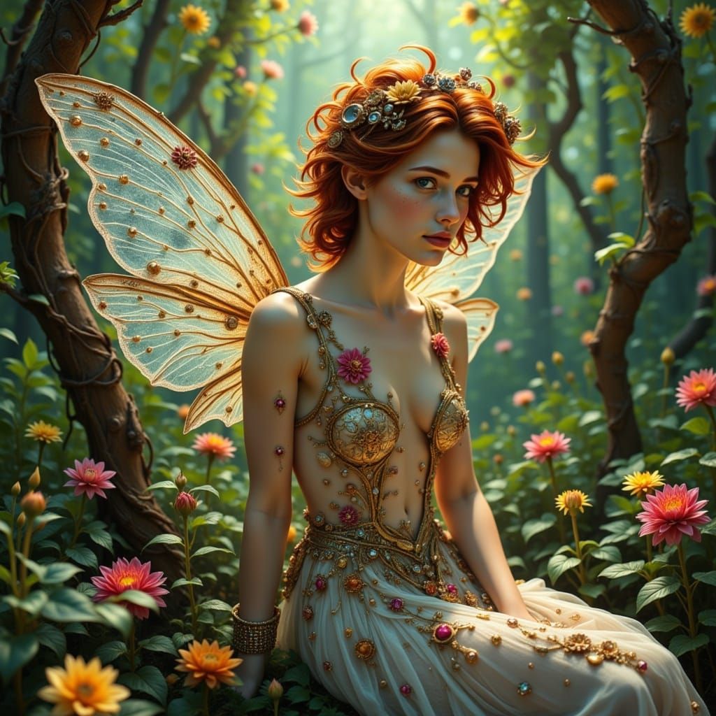 Fairy princess <lora:Whimsyworld:1.0> LORA is published