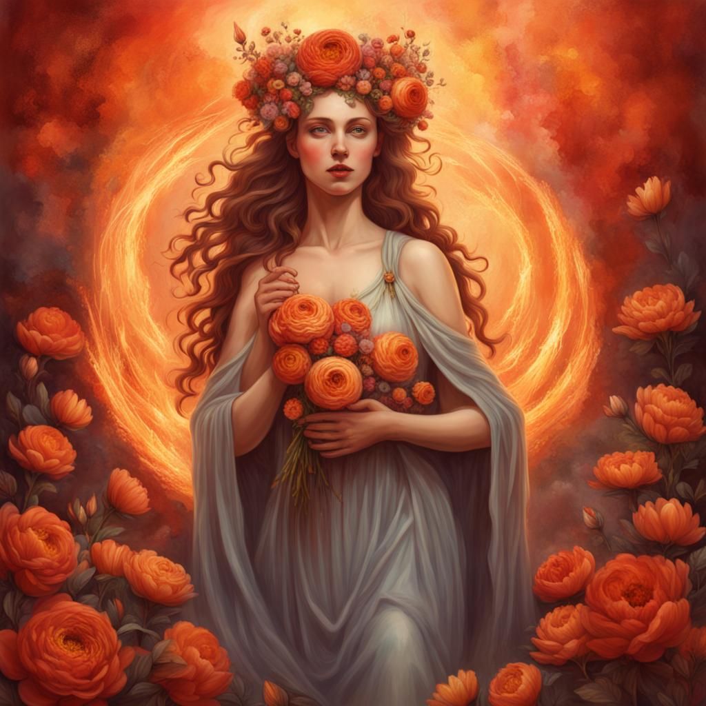 Persephone: Goddess of Fire and Flowers