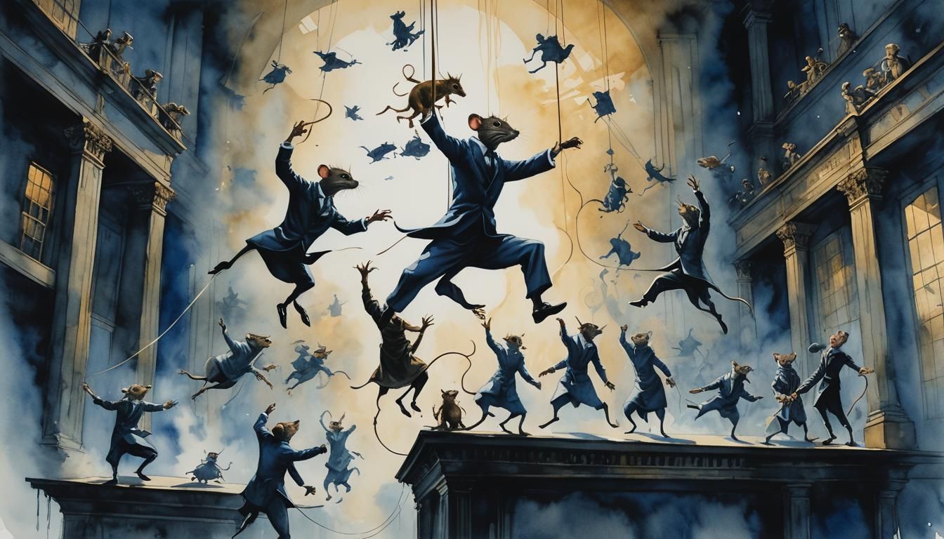 Those Banker Rats perform incessantly at night when they think no one is watching.