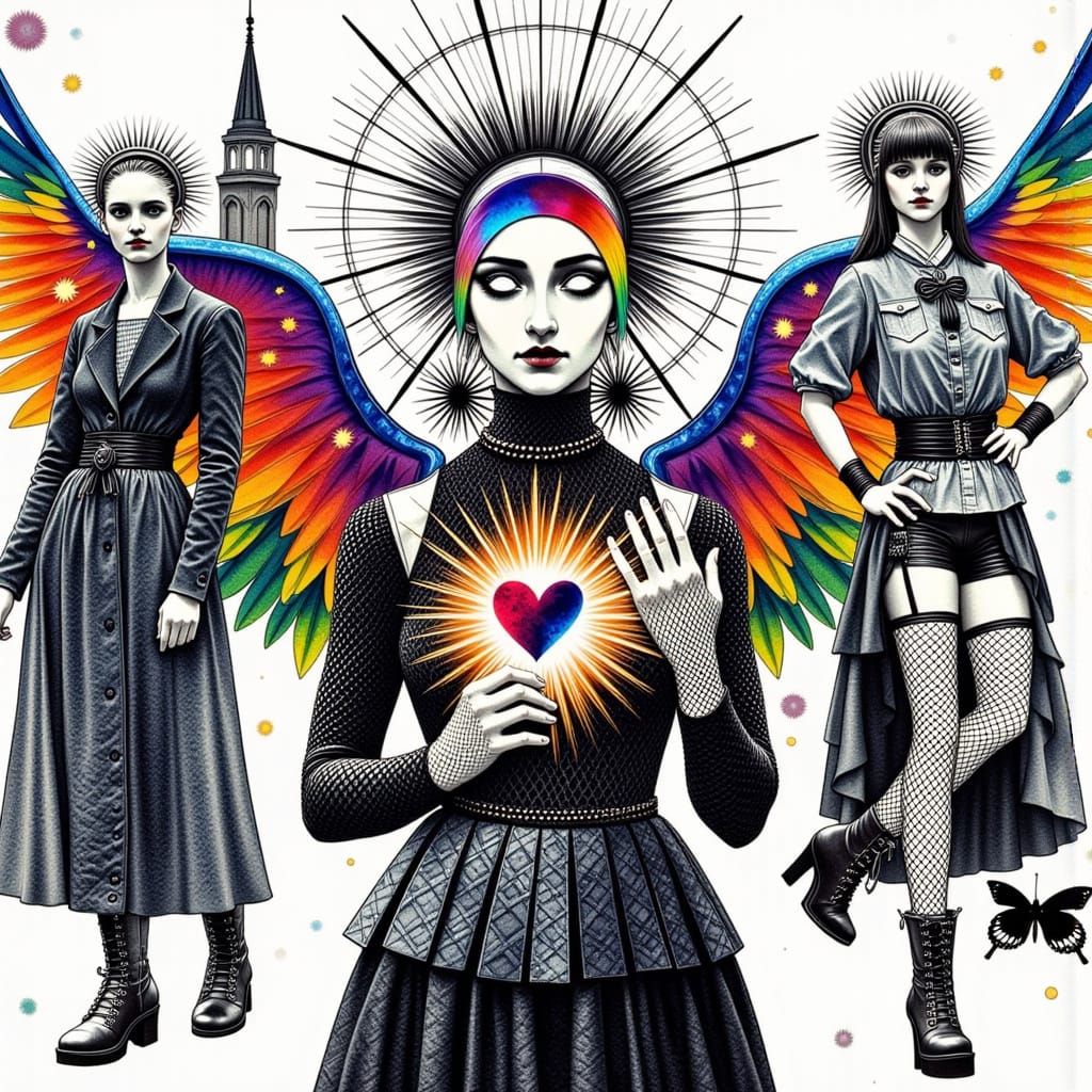 Our Lady of Social Awareness in Dada Style