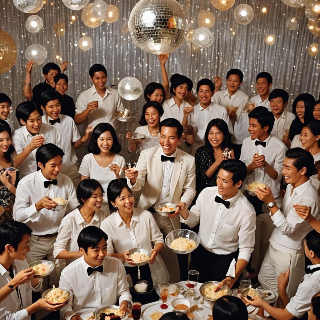 Dance Party with Tapioca and Disco Ball