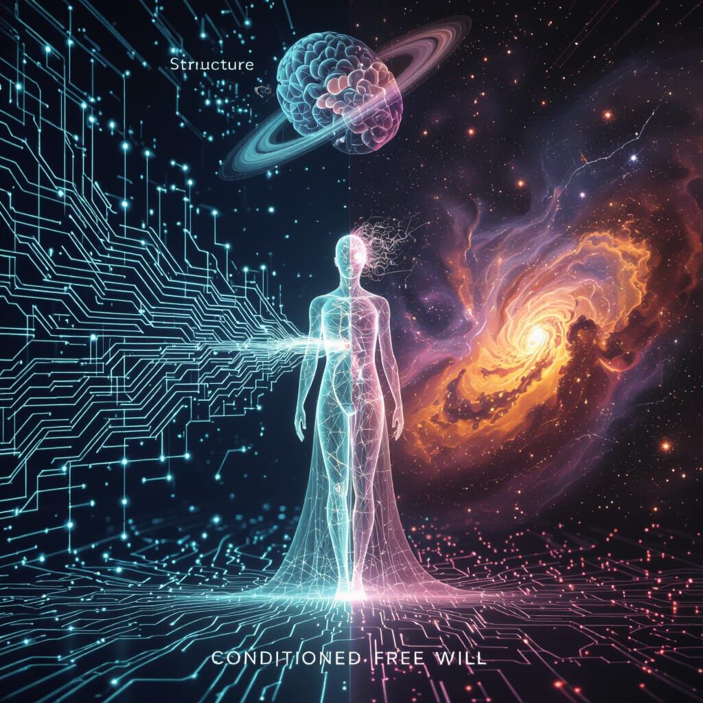 Conditioned Free Will as Ontological Spatial Field