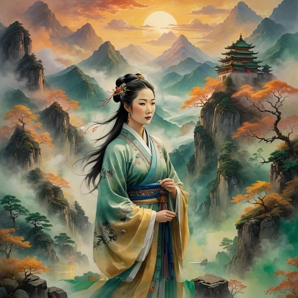 Ancient Chinese Mythology Goddess