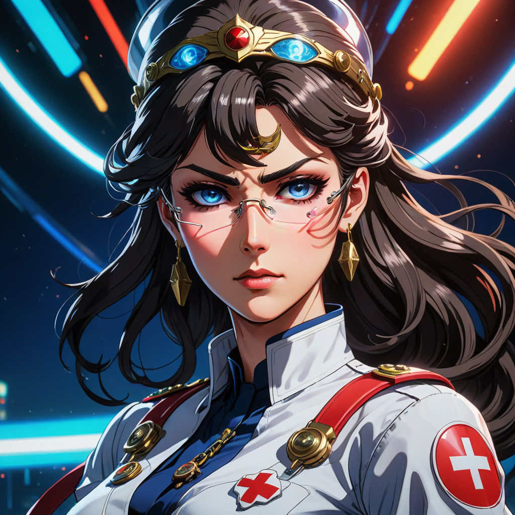 Noble Bayonetta in Cel-Shaded Glory