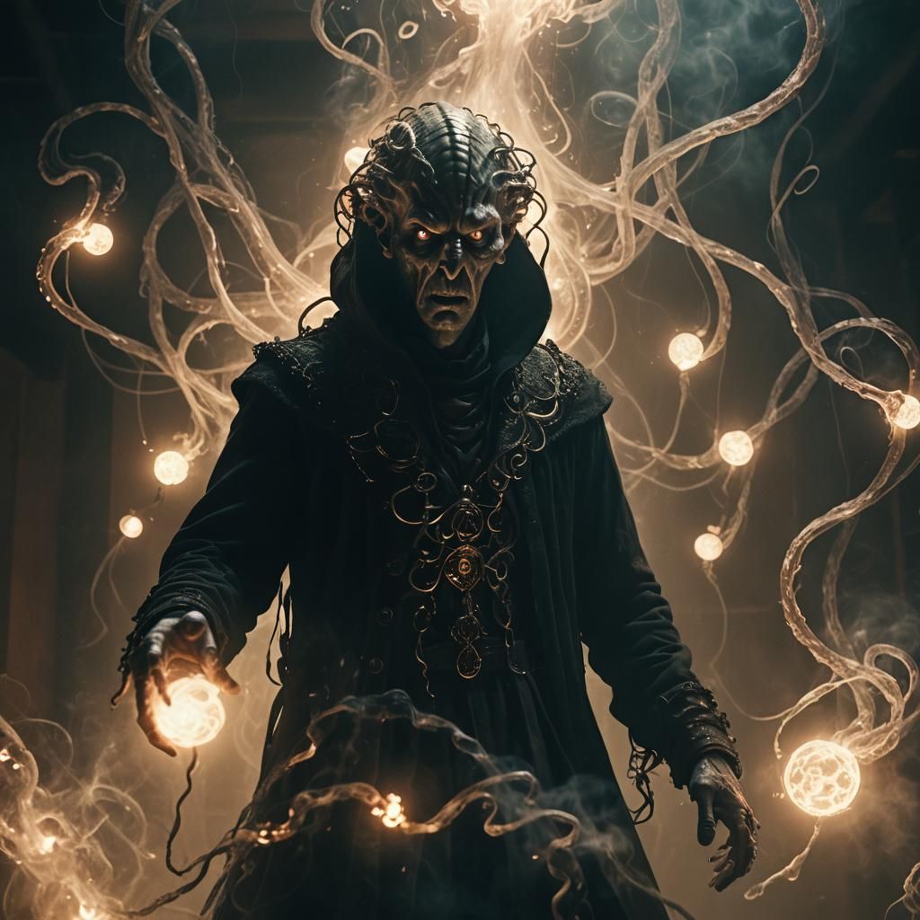 Eerie Thought Thief in Don Dos Santos Style