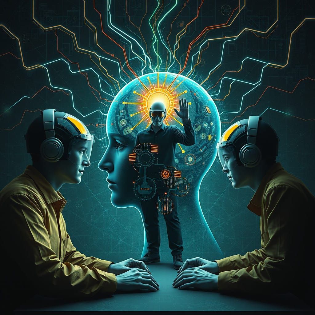 Surreal Workers in the Mind Develop New Skills