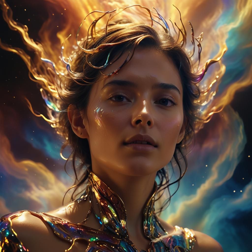 Elemental Embodiment in a Cinematic Film Still