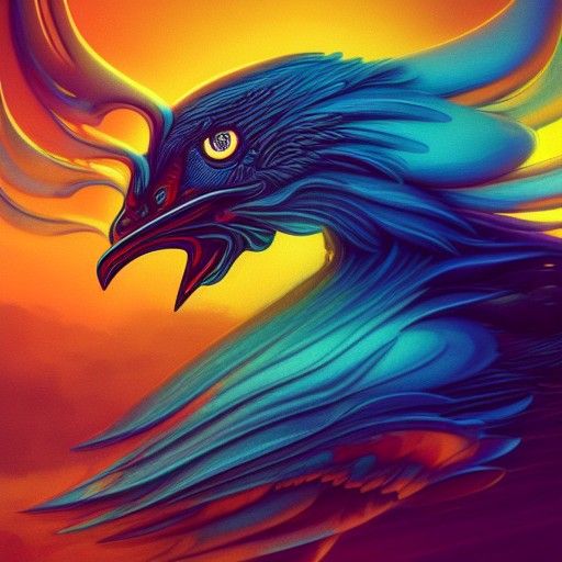 Pontiac Trans Am Screaming Chicken in Space