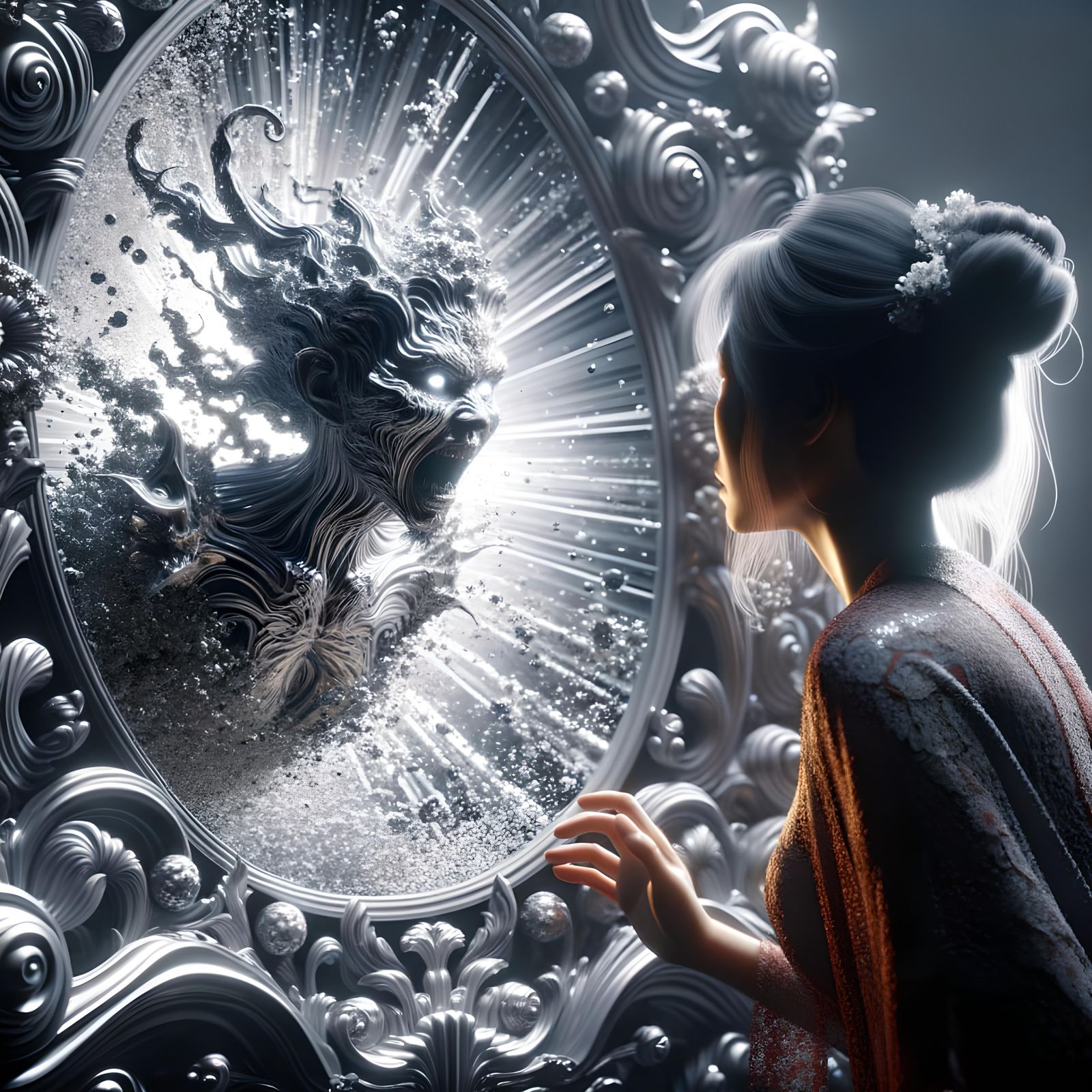 Within us, silent battles; by our hand, the victor is chosen (2)…