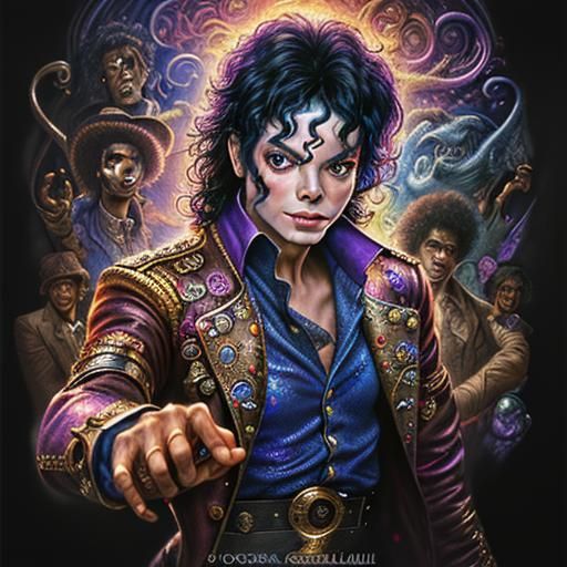 Michael Jackson 'Thriller' Bubblehead Concept Art