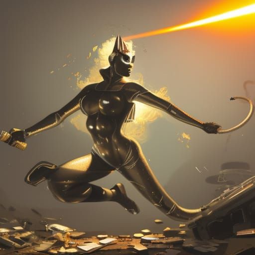 Killer Queen: Hyperdetailed Art Nouveau Portrait