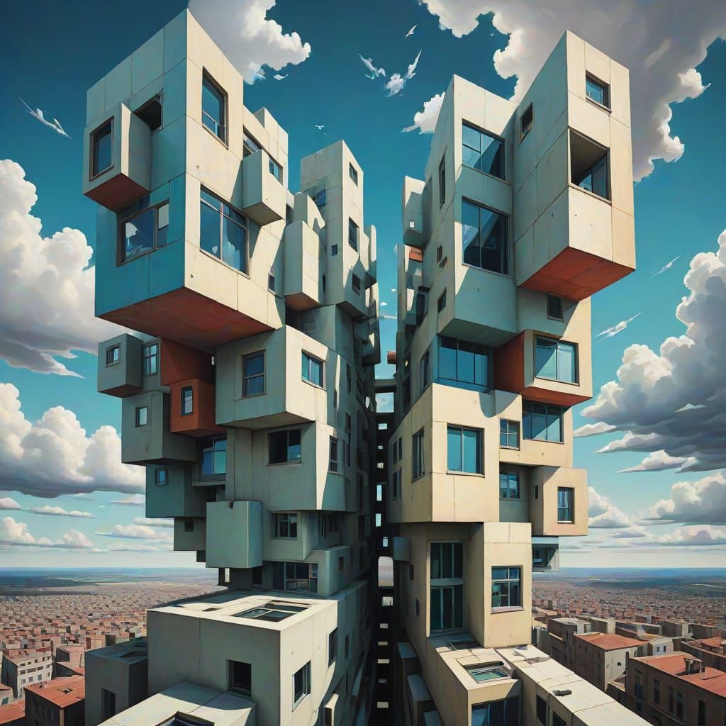 Surrealist Cubism: Fractured Dreamlike World