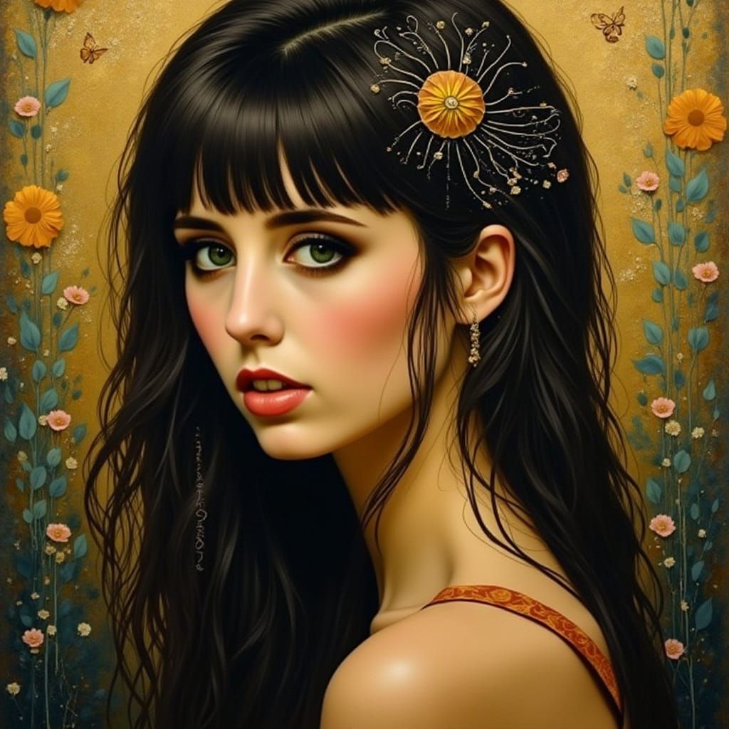 Kimmy, by Gustave Klimt