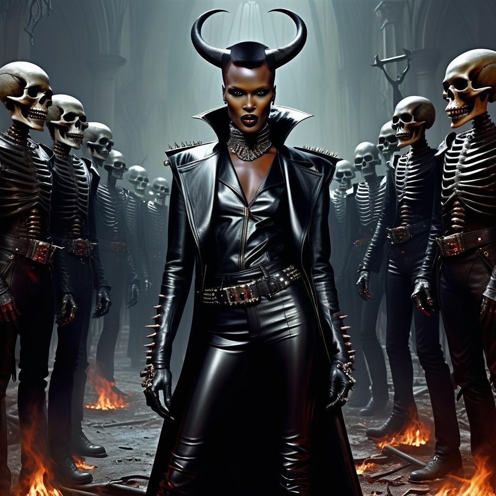 Grace Jones as Vampiric Princess in Hell