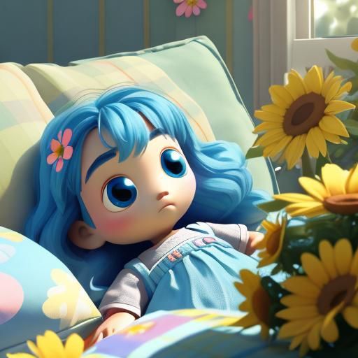 Creepy rag doll 3D by Per.