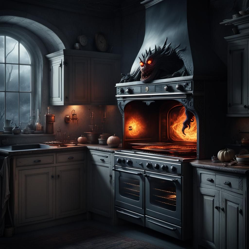 Spooky oven