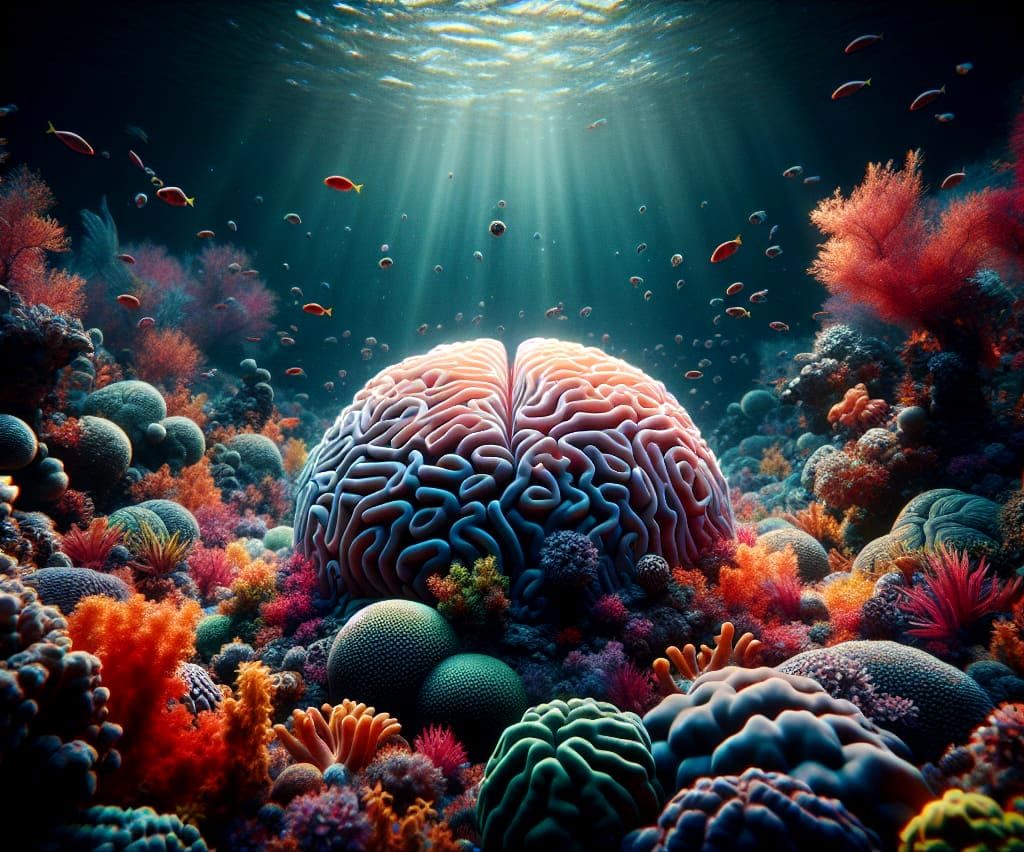 Vibrant Coral Reef: A Cinematic Underwater Scene