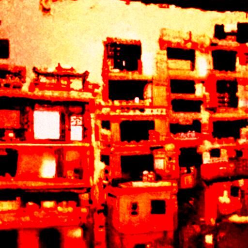 Kowloon Walled City Urban Landscape