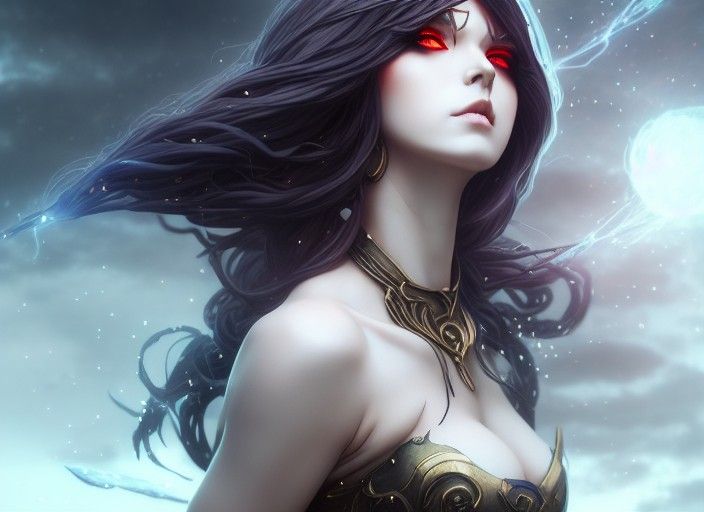 Anime Norse Goddess of Underworld