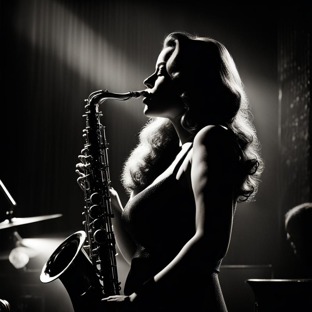 Black and White stylistic  threshold picture with red highli...