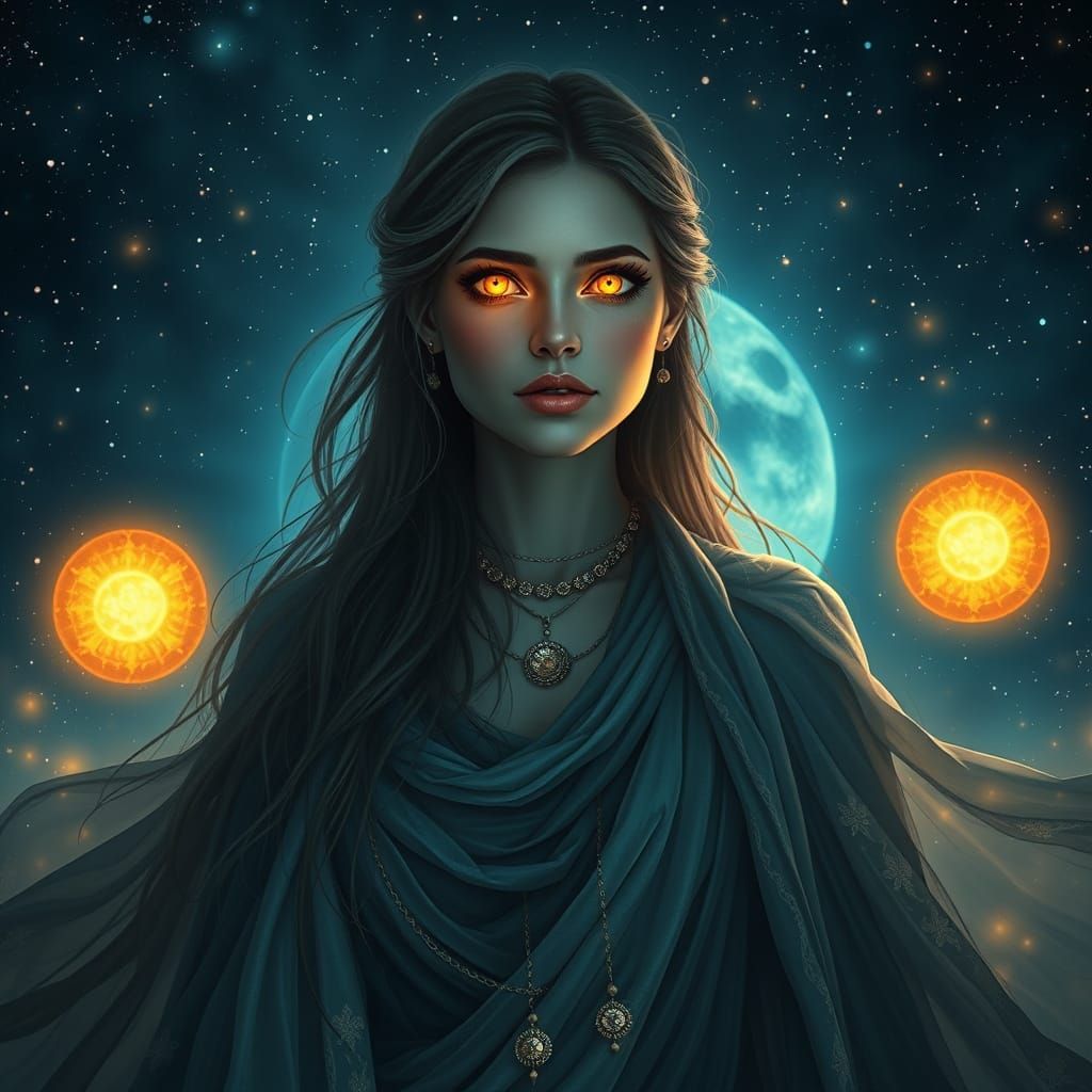 a mesmerizing time traveler,