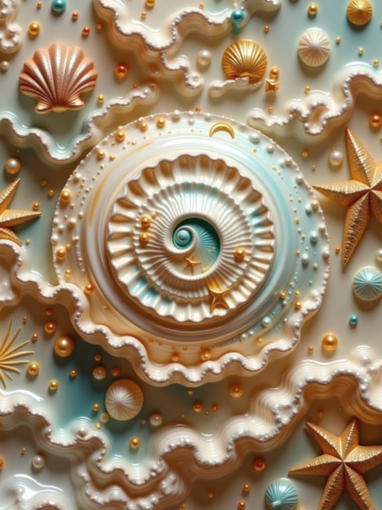 Inside a Giant Seashell: A Tiny Perspective