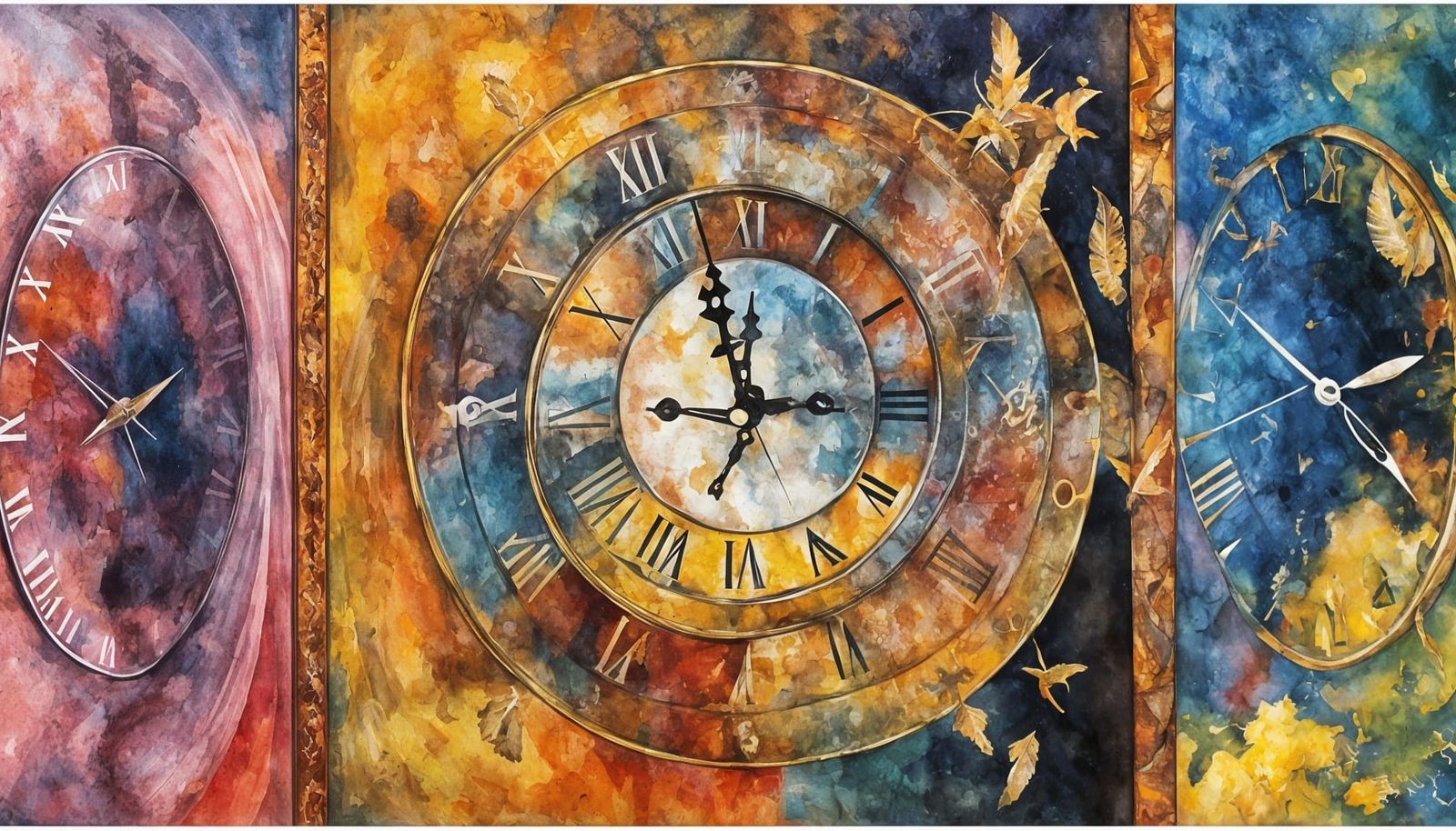 Eclectic Art: Irreversible Passage of Time