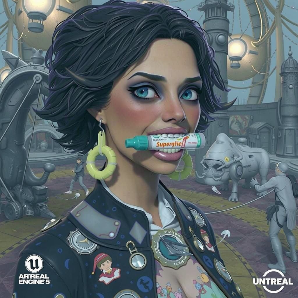 Superglue Ordeal in a Fantastical Realm