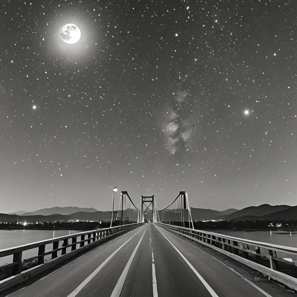 Fantastical Bridge to a New World: Matte Painting