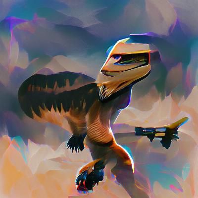 Generated Image of a Raptor