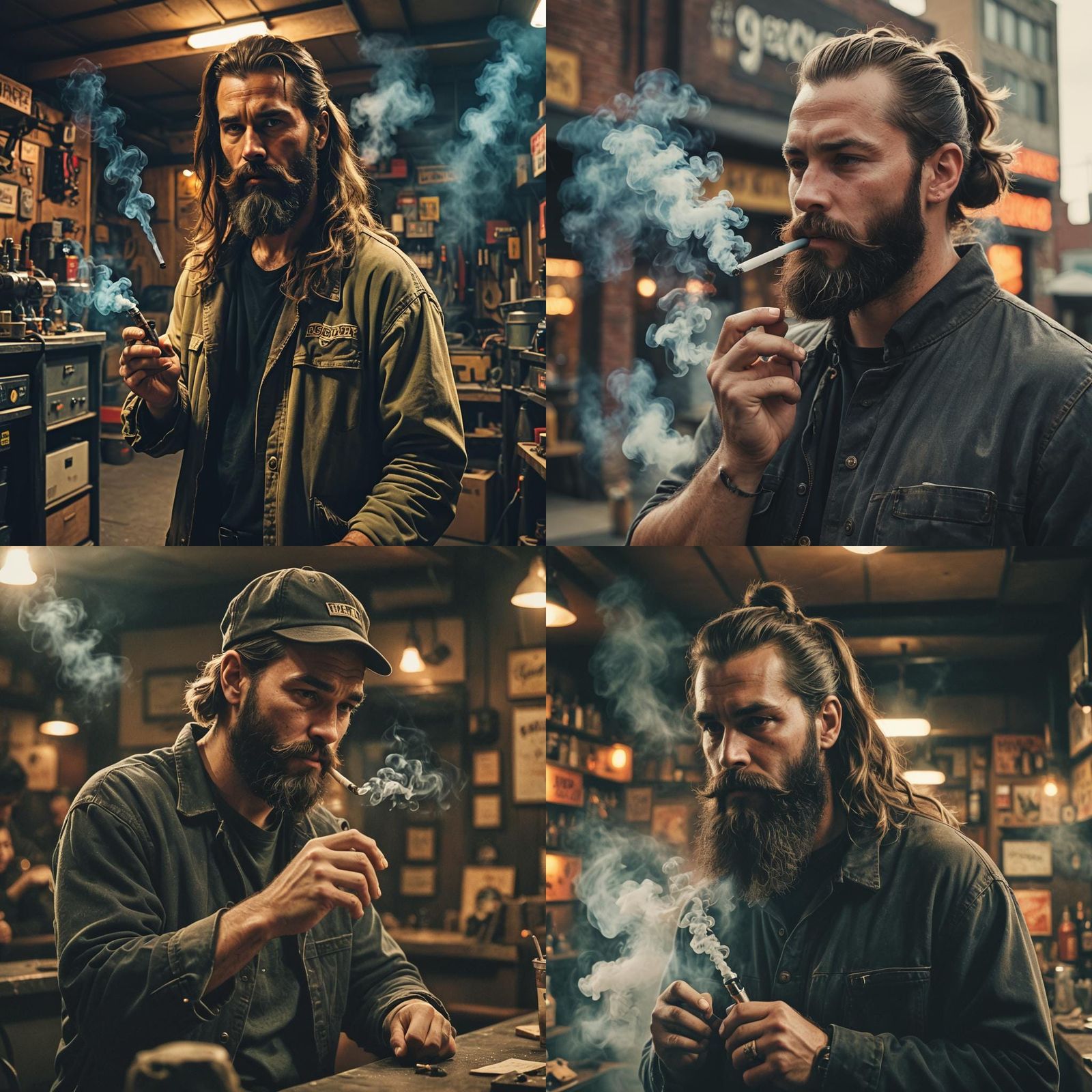 Joey's Smoke Garage Vape Advertisement