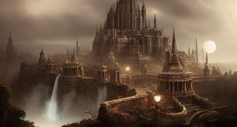 Epic Cinematic Digital Matte Painting