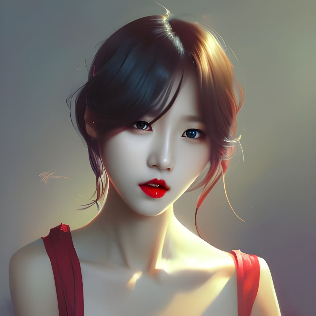 Beautiful K-pop Idol Portrait in Unreal Engine 5