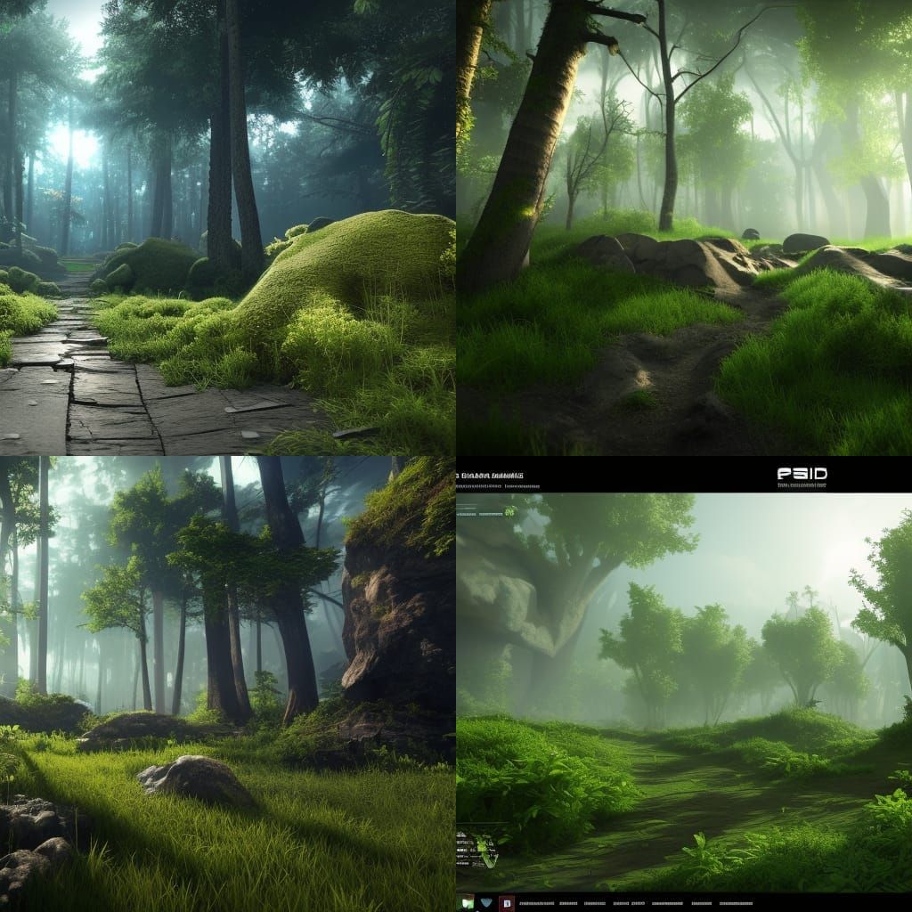 Arrival on a Green Planet: 3D Game Art