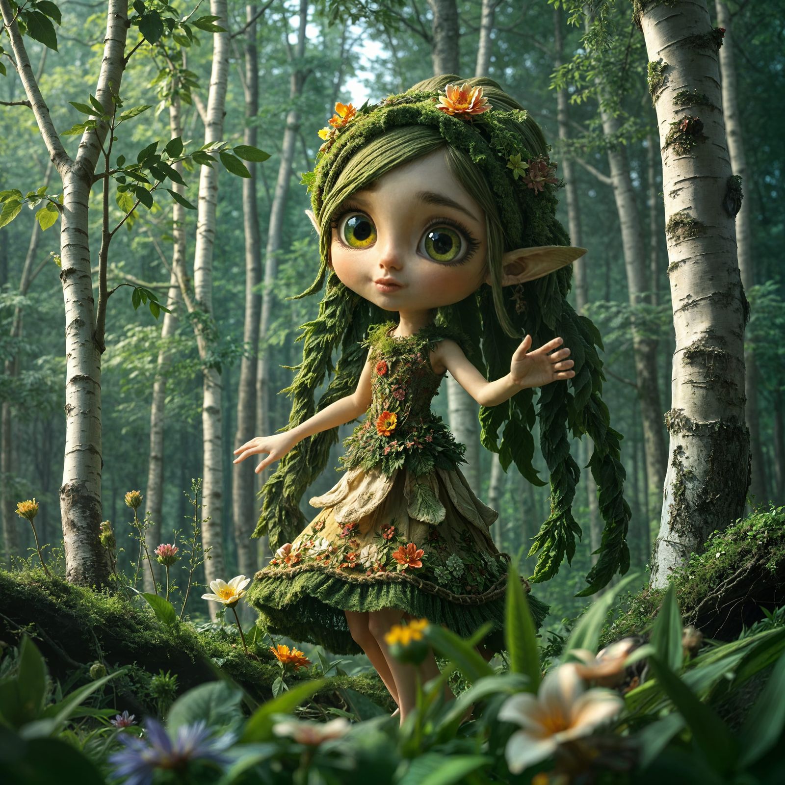 Mavka - forest nymph