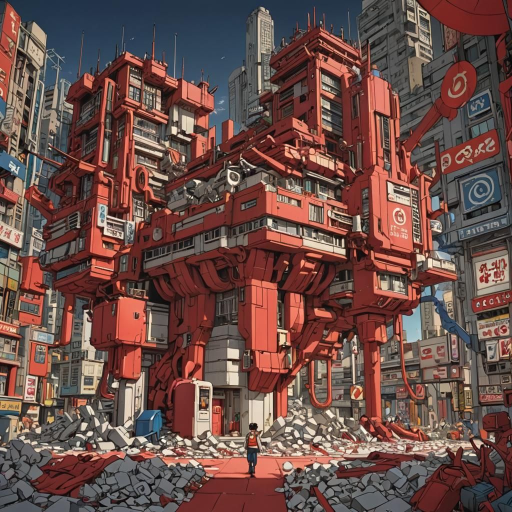 Cinematic 3D Illustrations: Media Reformation Aftermath