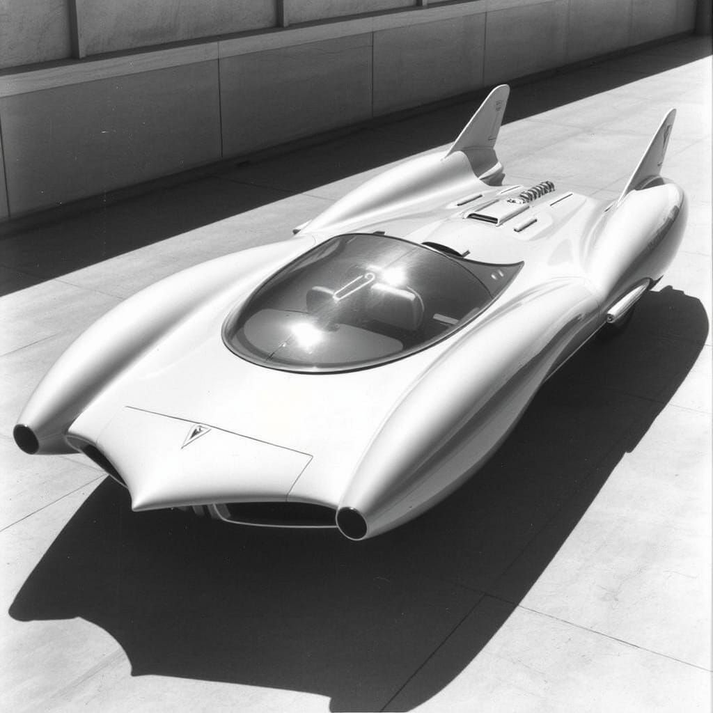 1952 Howard Hughes of Hughes aircraft builds the Howard Hughes Torpedo, engineering jet aircraft technology into a very ...