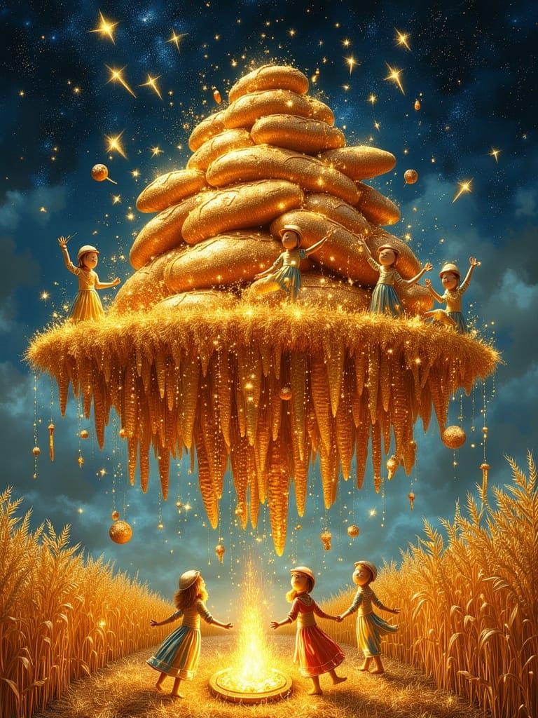 Whimsical Harvest Festival on Bread Island