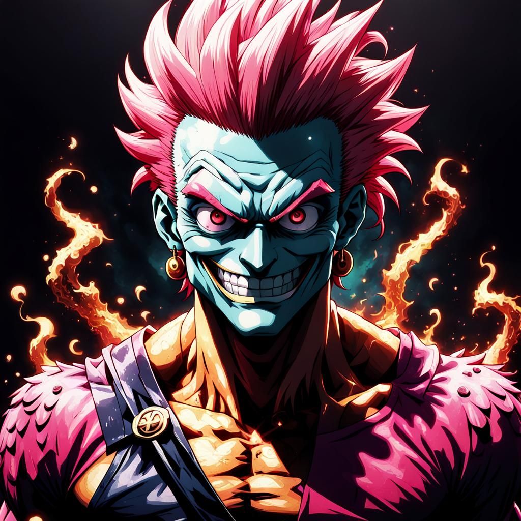 Sinister Anime Fusion Art by Greg Rutkowski